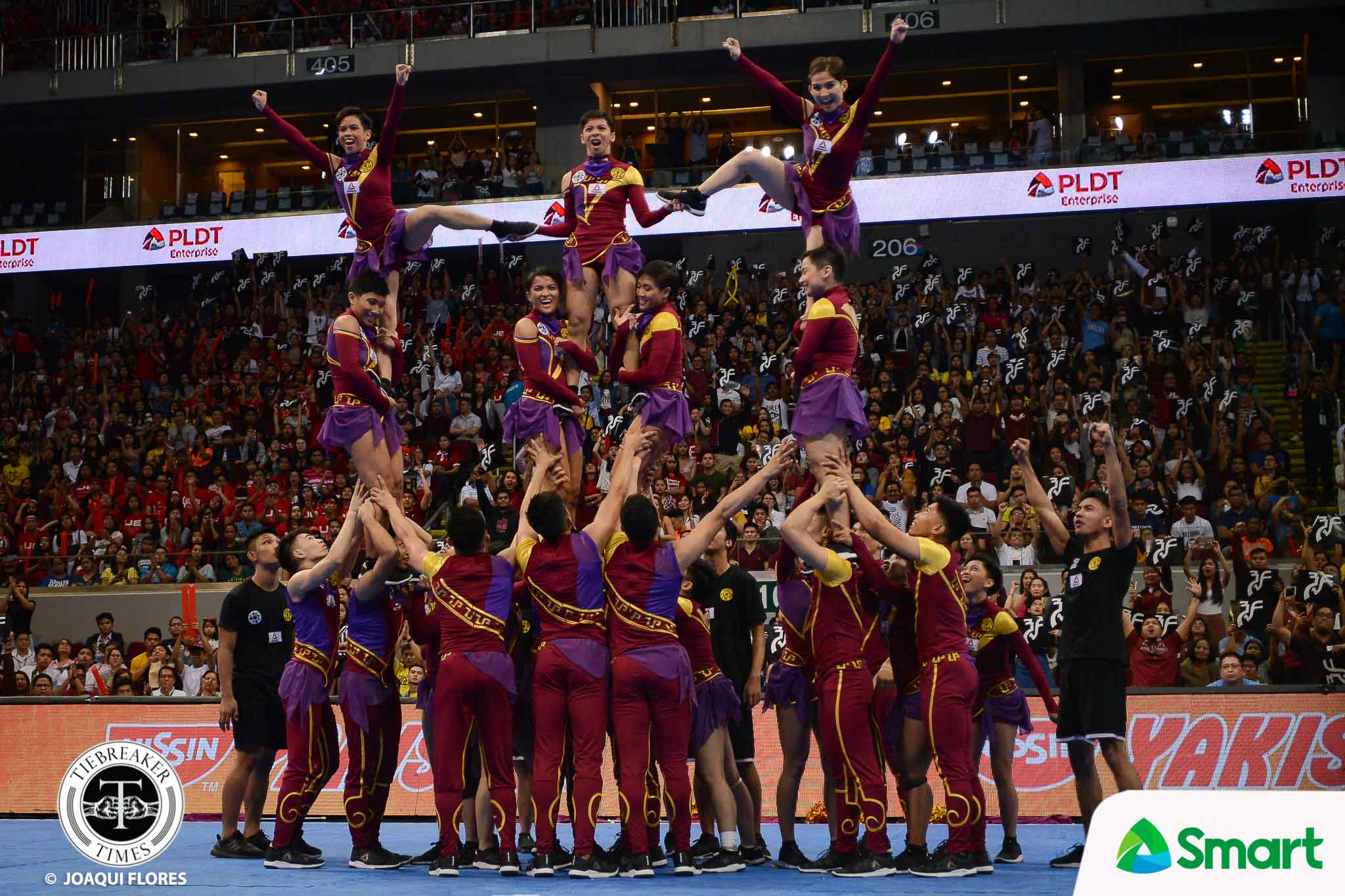 UAAP-80-CDC-UP-1096-1 Rookie-laden UP Pep relishes UAAP return Cheerleading News UAAP UP  - philippine sports news