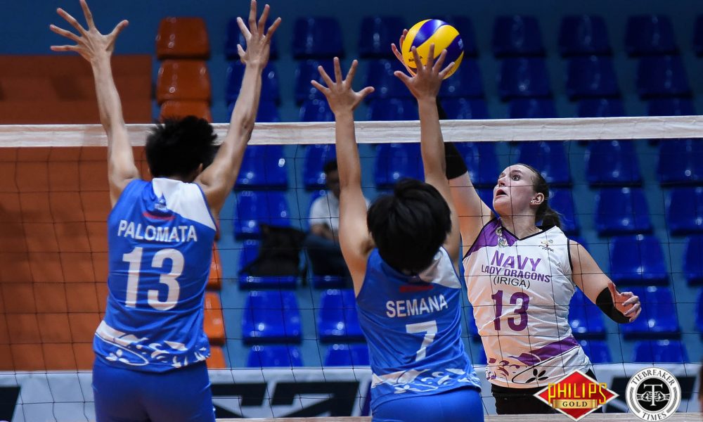 Pocari Sweat Air Force Regains Form Out Muscles Iriga Navy For Nd Win