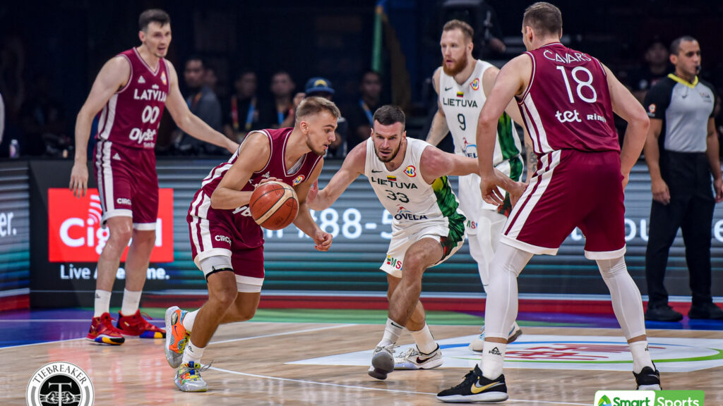 Zagars Dishes FIBA WC Record 17 Assists As Latvia Romps Lithuania For Fifth