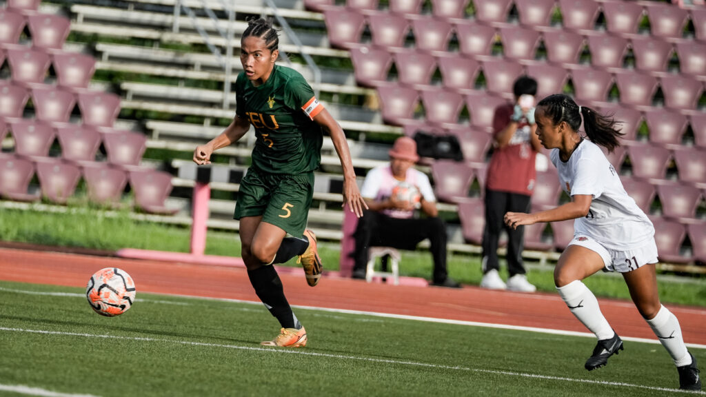 Uaap Women S Football Inday Tolentin S Brace Powers Feu Past Up Ahead