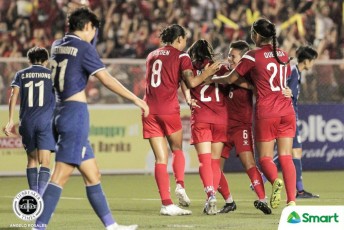timthumb.php?src=https%3A%2F%2Ftiebreakertimes.com.ph%2Fwp-content%2Fuploads%2F2022%2F07%2F2022-AFF-Womens-Championship-Philippines-vs-Thailand-Finals-PH-Celeb-1-1024x683.jpg&h=230&q=90&f= Filipinas make history, cop PH's first-ever AFF Women's crown 2022 AFF Women’s Championship Filipinas Football News  - philippine sports news