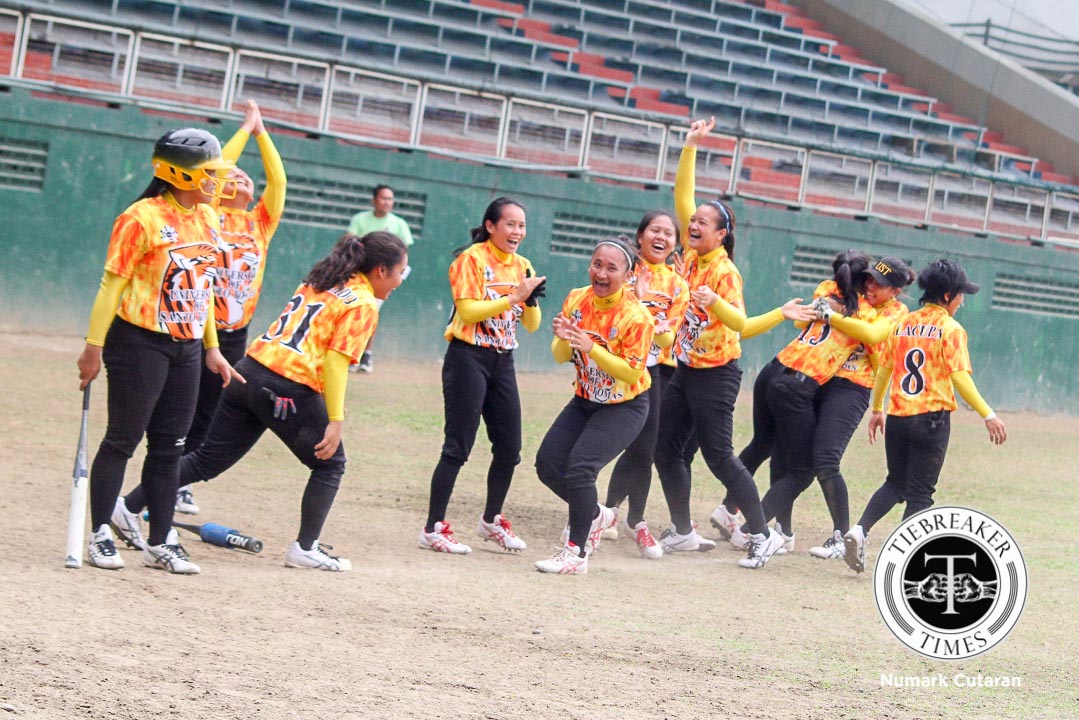 UST-Softbelles-celebration-2 Pressure is on to beat Adamson's 73-0 record, says Patrick Aquino Basketball News NU UAAP  - philippine sports news