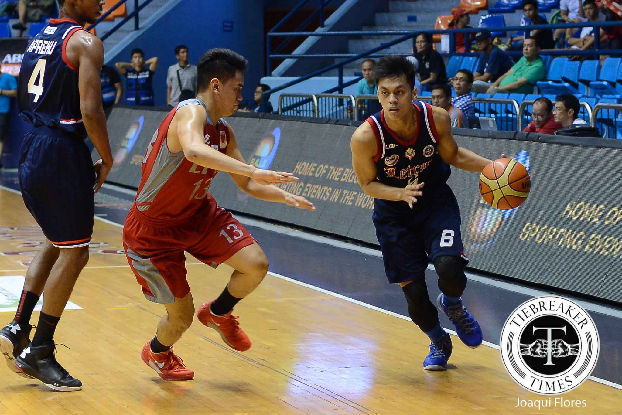 NCAA-91-CSJL-vs.-LPU-Nambatac-drive After Melecio trade, Ayo says: 'More to come' Basketball News PBA  - philippine sports news