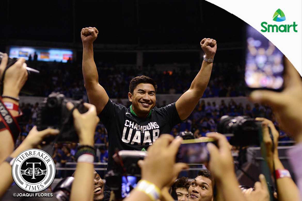 UAAP-79-Finals-G2-DLSU-vs.-ADMU-Aldin-Ayo-2461 Teng, Racal excited to reunite with Ayo in Converge Basketball News PBA  - philippine sports news