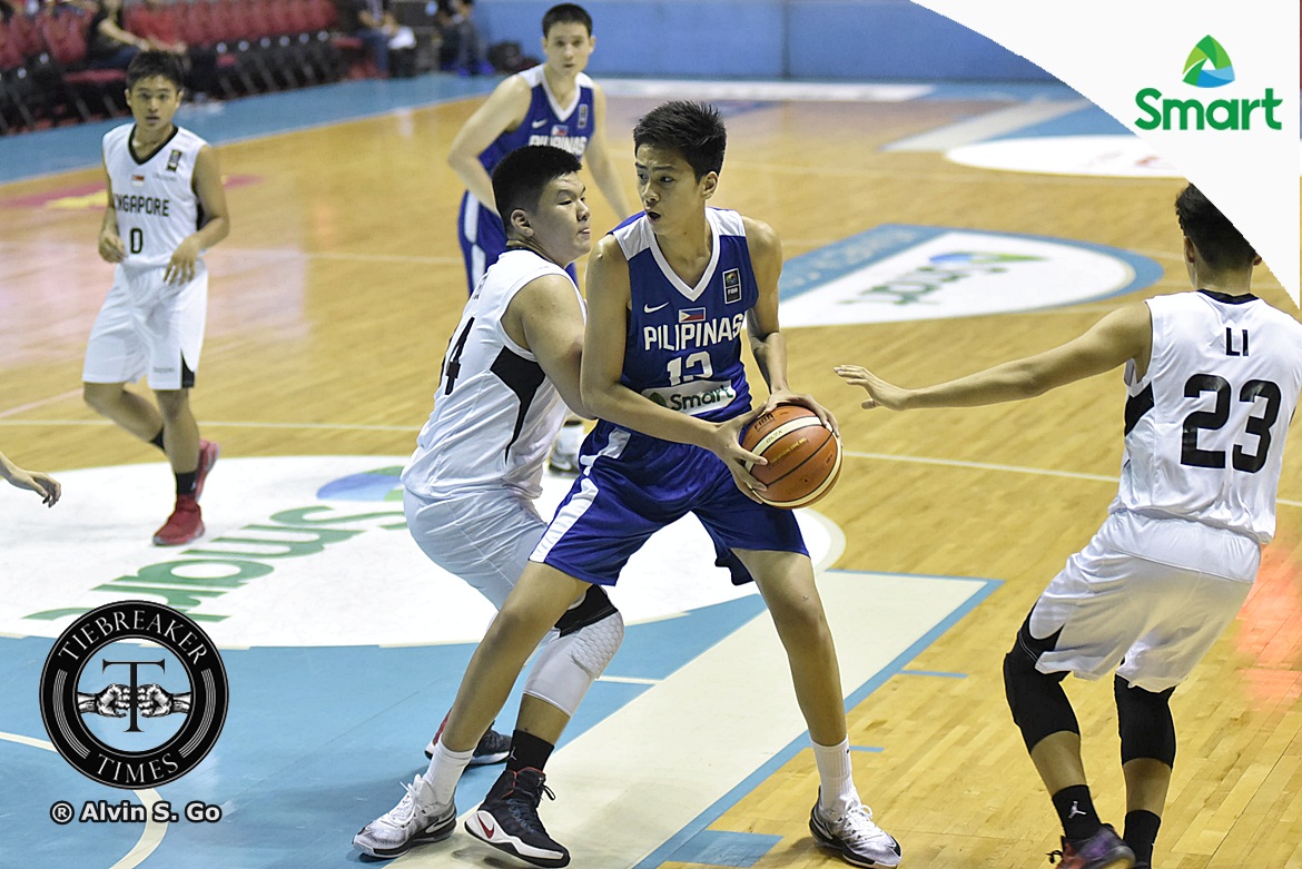 2017-SEABA-U16-Championship-Philippines-def-Singapore-Kai-Sotto Kai Sotto's maturity, addition of shooters to play huge role in Batang Gilas campaign Basketball Gilas Pilipinas News  - philippine sports news