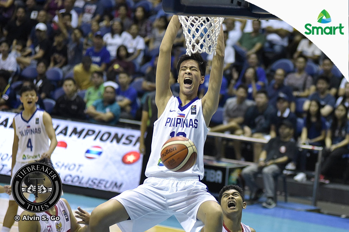 2017-SEABA-U16-Philippines-def-Indonesia-Kai-Sotto-dunk Padrigao, Chiu glad good pal Sotto decided to make NBA Draft leap ADMU Basketball NBA Philippines News UAAP  - philippine sports news