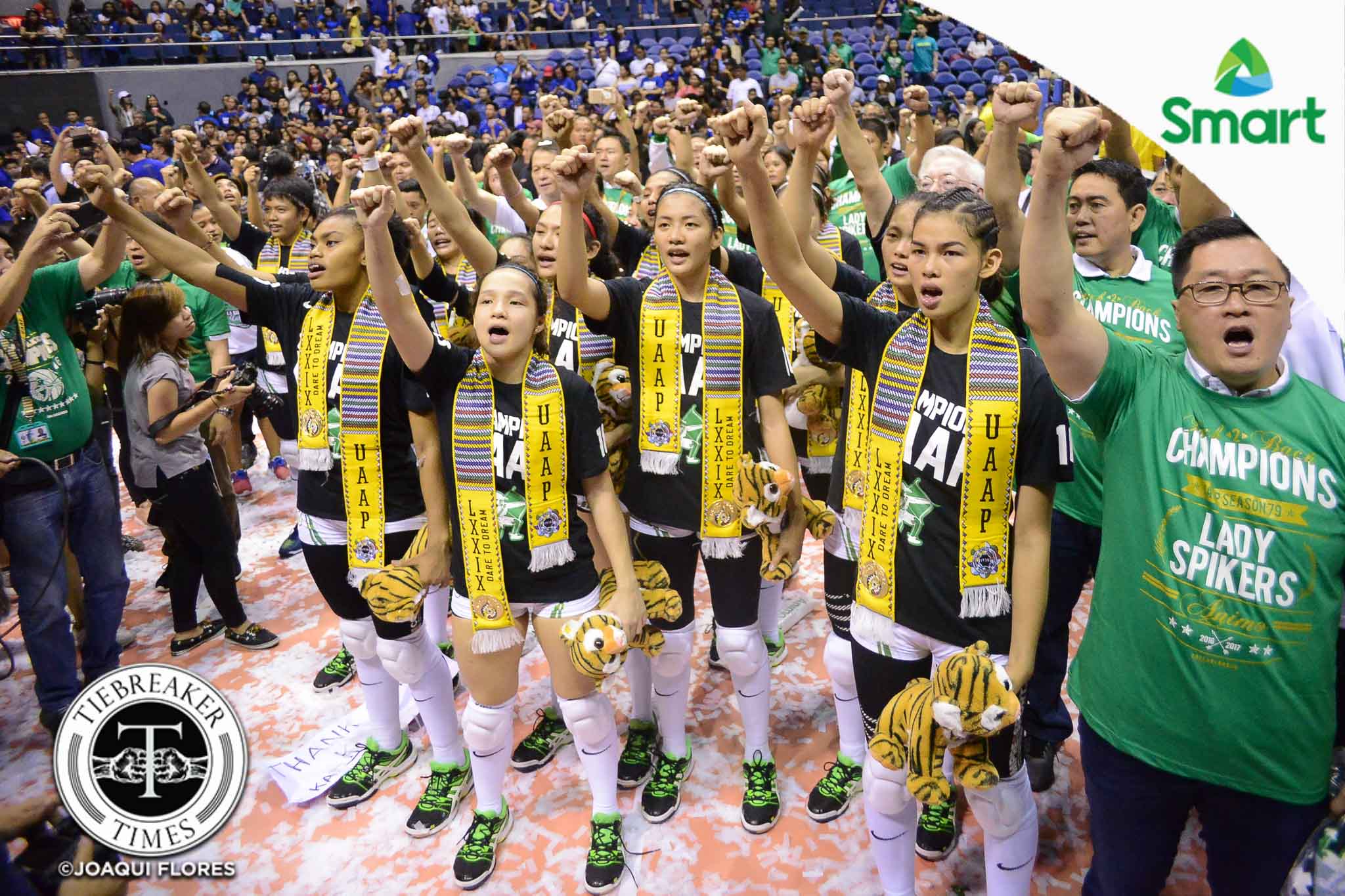 UAAP-79-DLSU-vs.-ADMU-G2-Dy-7699 UAAP Season 80 Starter Pack: De La Salle Lady Spikers Bandwagon Wire DLSU UAAP Volleyball  - philippine sports news