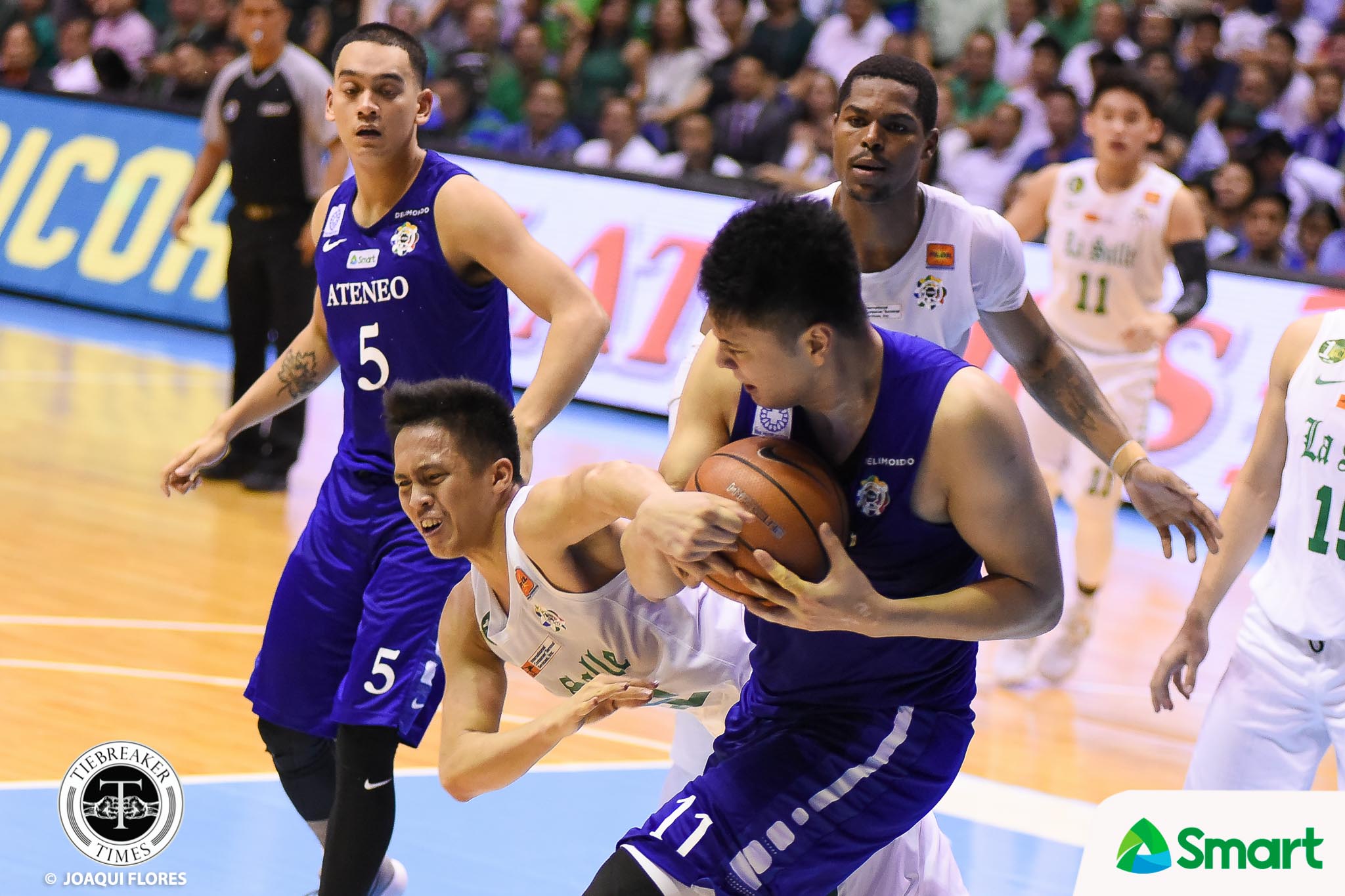 UAAP-80-DLSU-vs.-ADMU-G2-Caracut-1538 Aljun Melecio, Andrei Caracut speak on behalf of devastated Kib Montalbo Basketball DLSU News UAAP  - philippine sports news