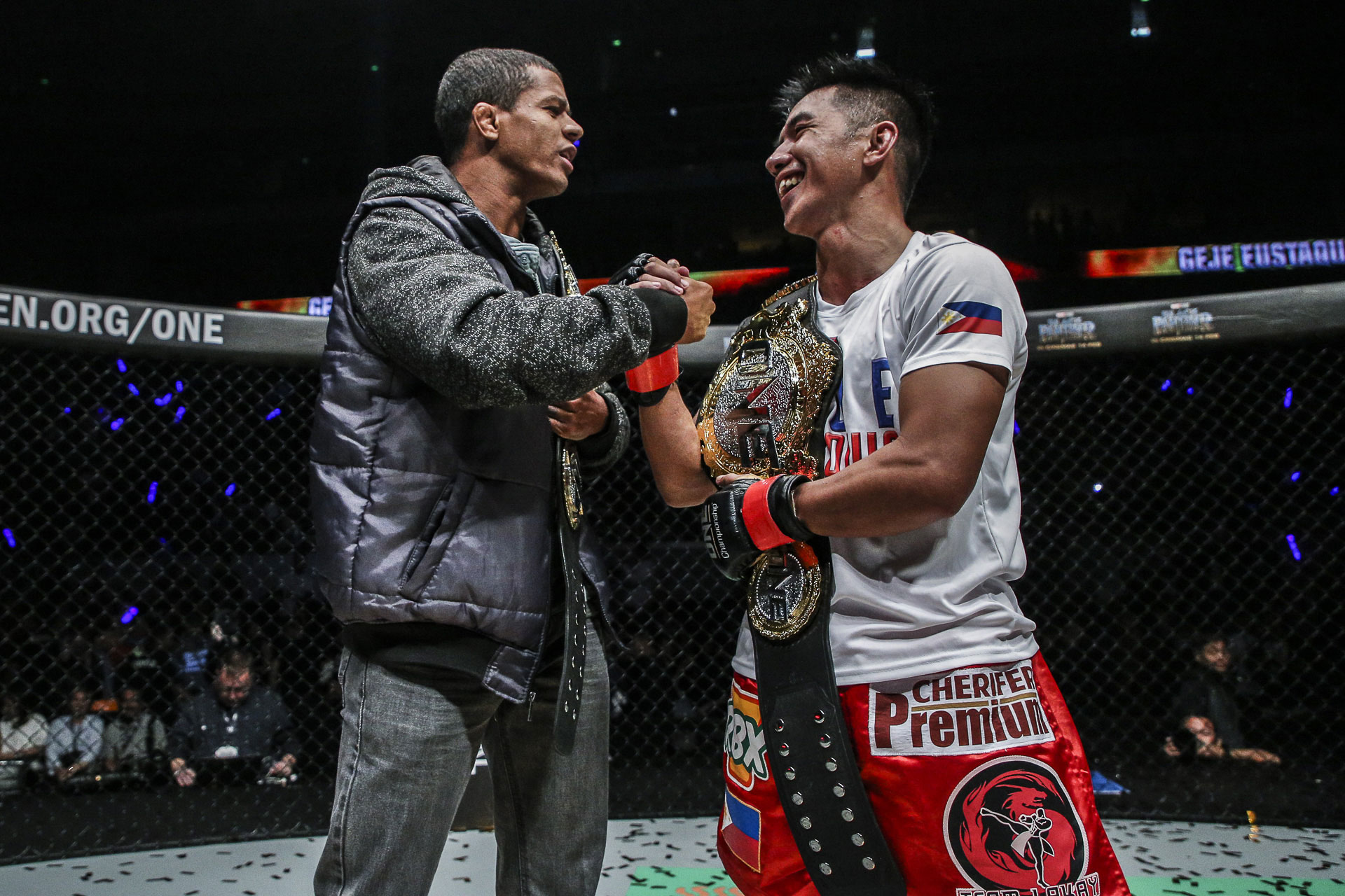 ONE-Global-Superheroes-Geje-Eustaquio-x-Adriano-Moraes Fil-Aussie Reece McLaren challenges Adriano Moraes for ONE Flyweight crown Mixed Martial Arts News ONE Championship  - philippine sports news