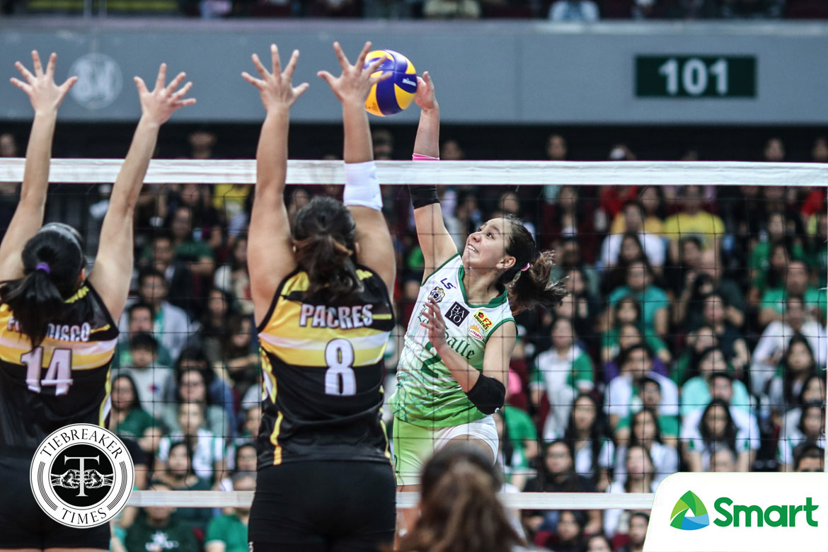 UAAP-80-Womens-Volleyball-DLSU-UST-Cheng Des Cheng much more comfortable two years removed from injury DLSU News UAAP Volleyball  - philippine sports news