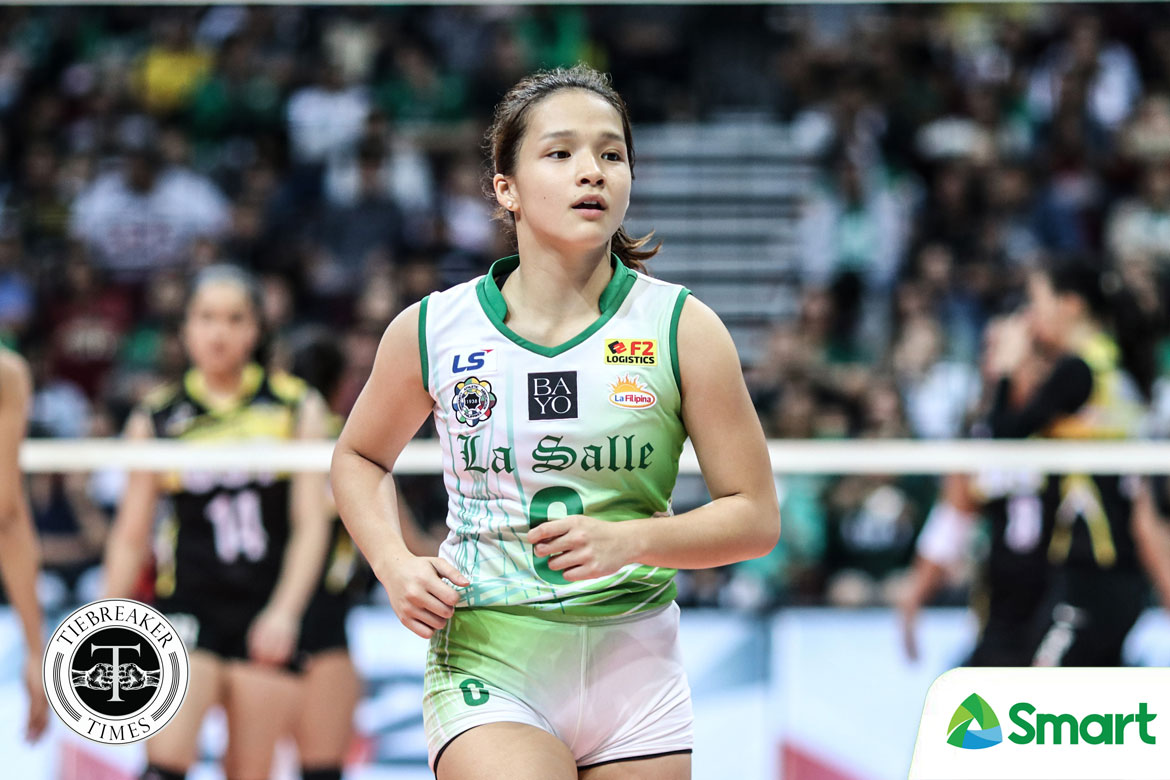 UAAP-80-Womens-Volleyball-DLSU-UST-Cobb Michelle Cobb forgoes final year with La Salle DLSU News UAAP Volleyball  - philippine sports news