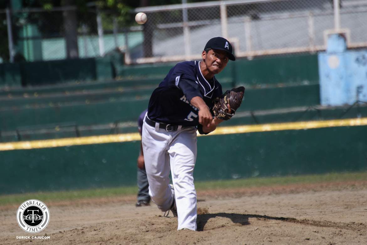 UAAP Season 80 Baseball Finals Game 1- adu def dlsu – jerome yenson