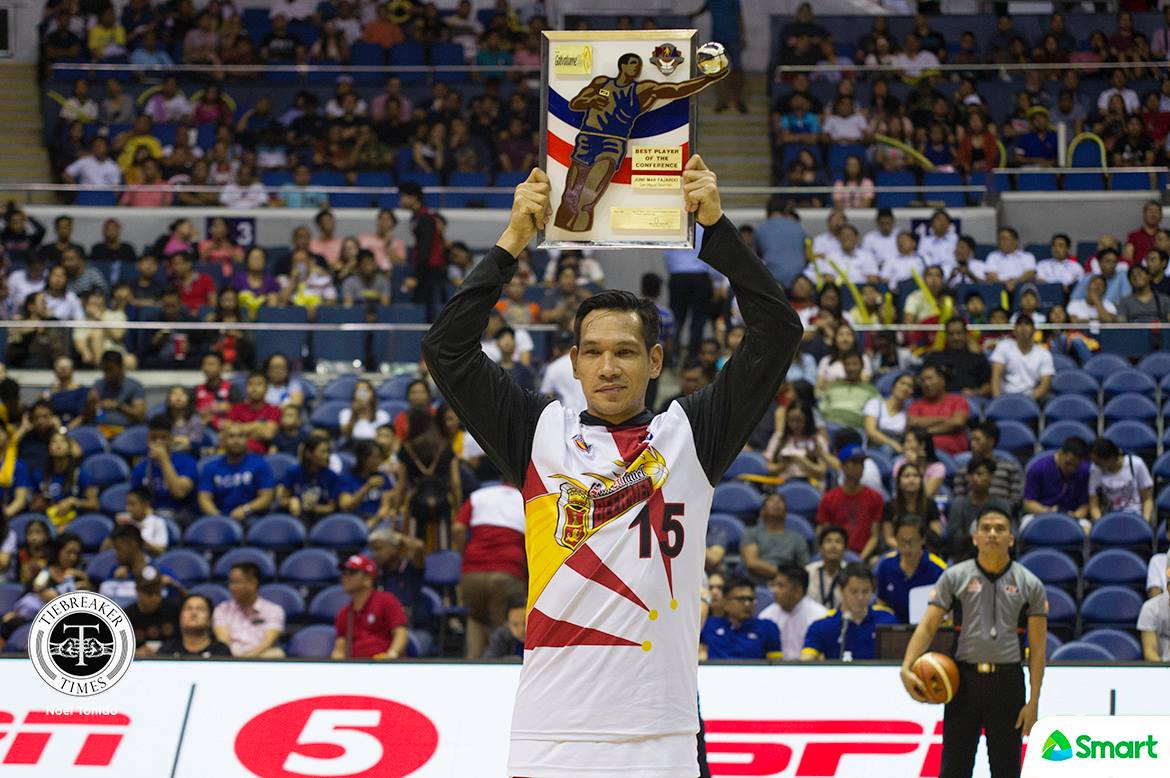 2017-18 pba philippine cup – best player of the conference – june mar fajardo