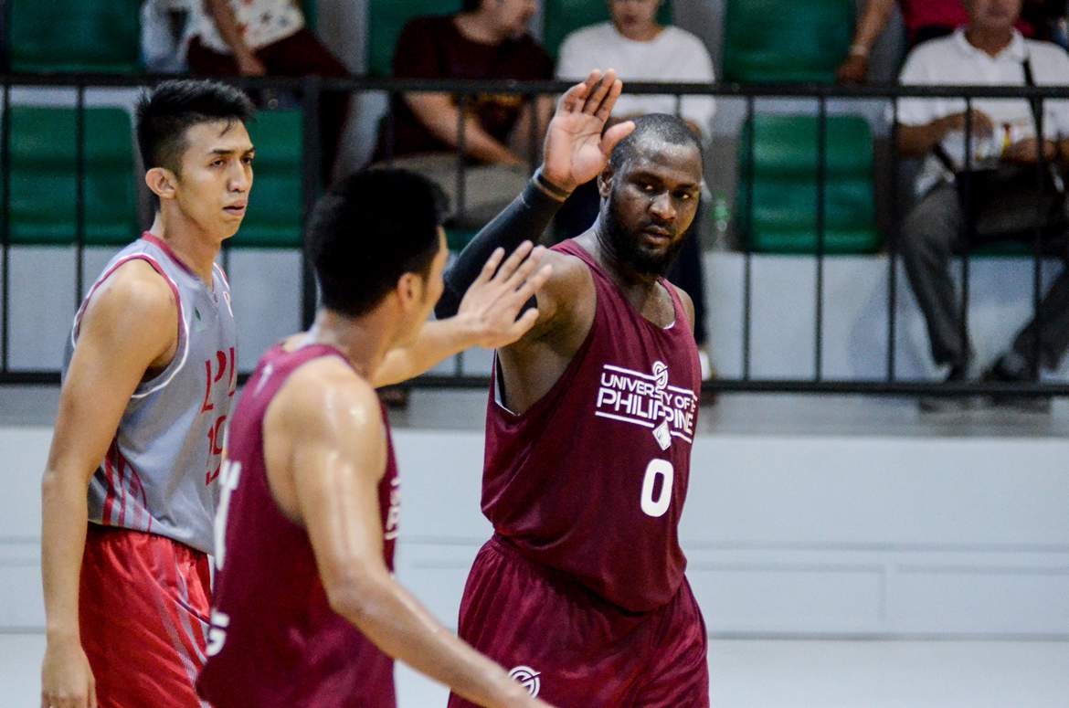 2018-SMART-City-Hoops-Summer-Classic-25-under-UP-def-LPU-Bright-Akhuetie Hubert Cani takes charge as FEU escapes Letran; Bright Akhuetie powers UP rout of Lyceum Basketball CSJL FEU LPU News SMART City Hoops UP  - philippine sports news