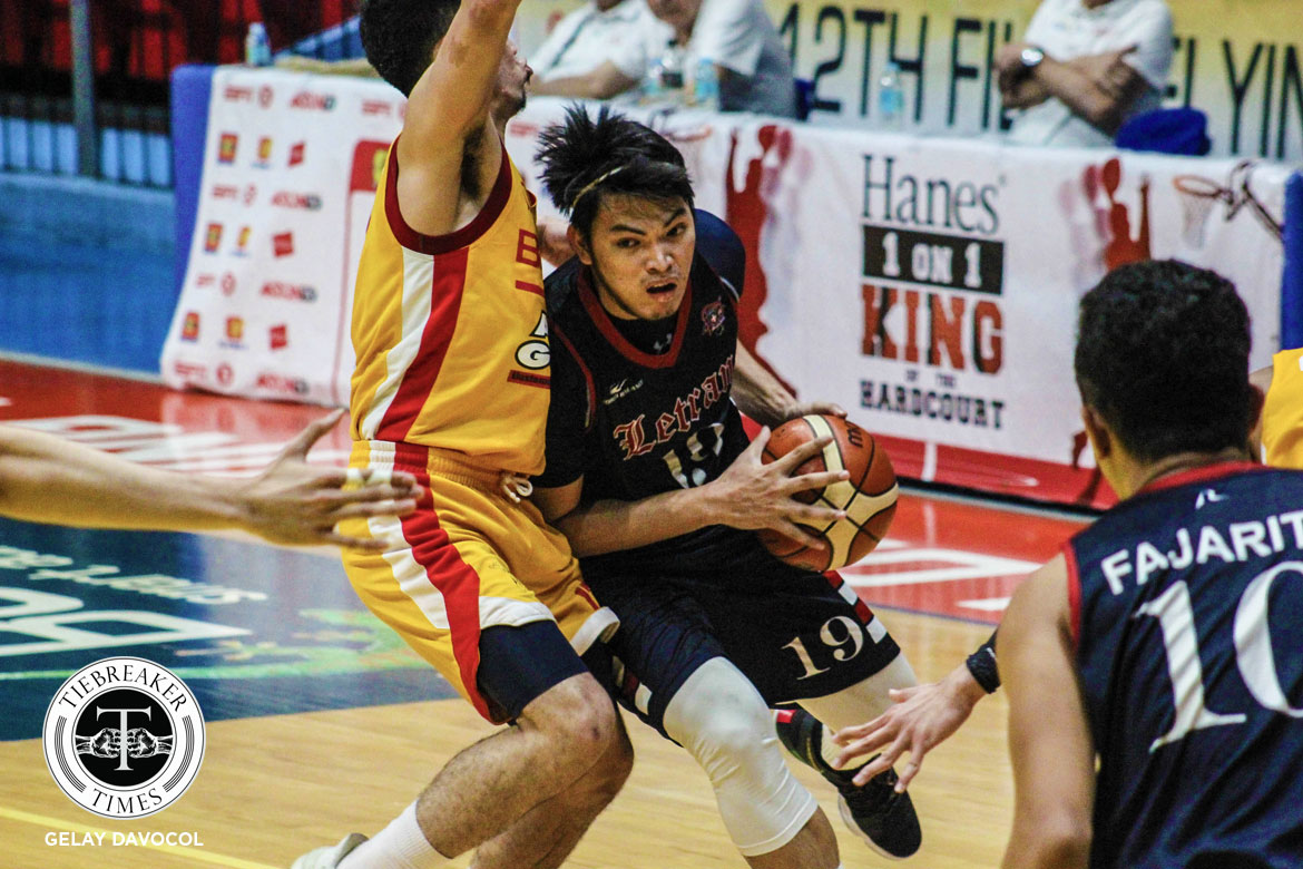 2018-filoil-premier-cup-csjl-def-sscr-bong-quinto UE deals Mapua first loss; UP continues to roll AdU Basketball CSJL EAC JRU MIT News SSC-R UE UP  - philippine sports news