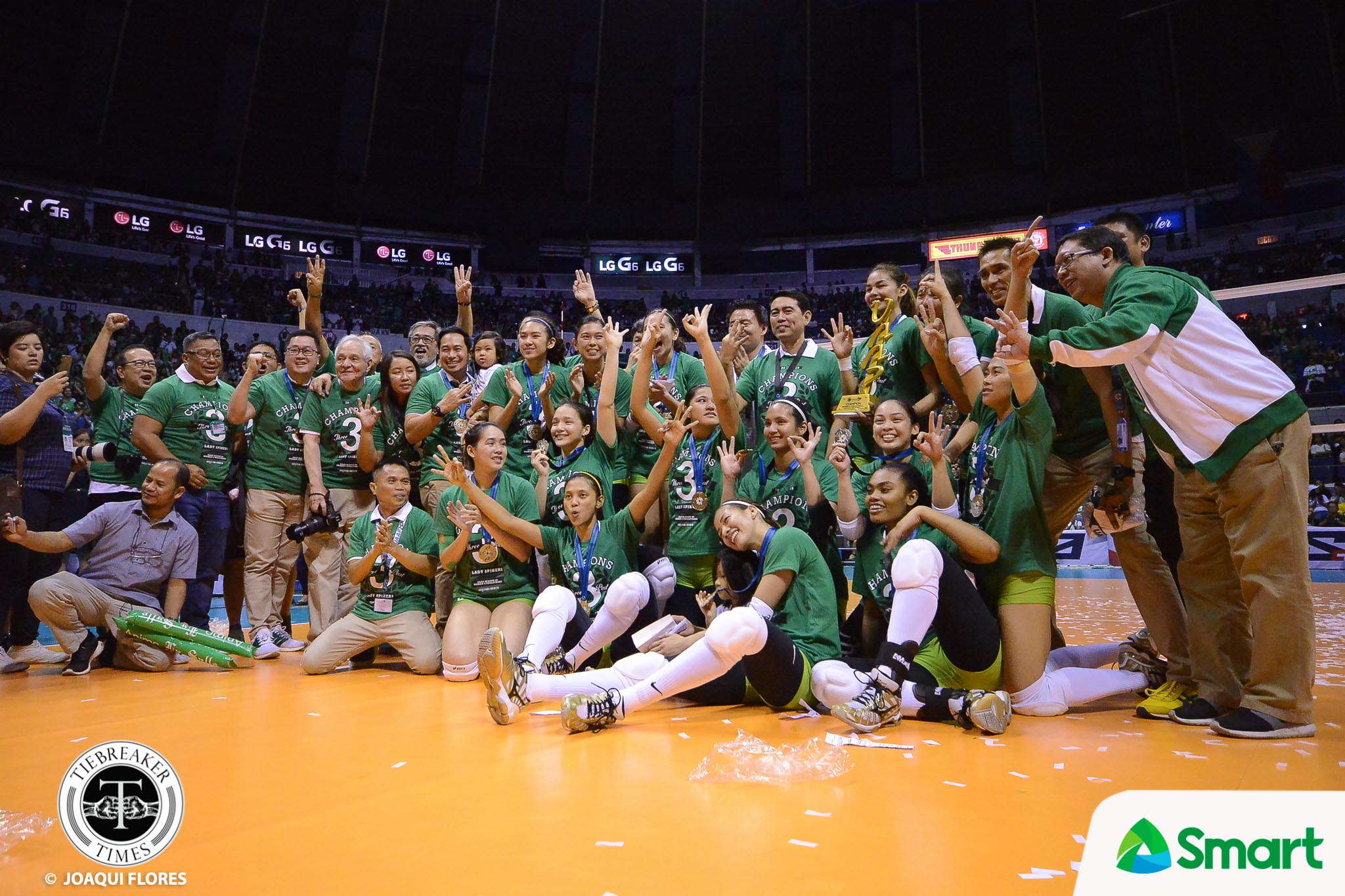 UAAP 80 Volleyball DLSU vs. FEU – DLSU champion-9526