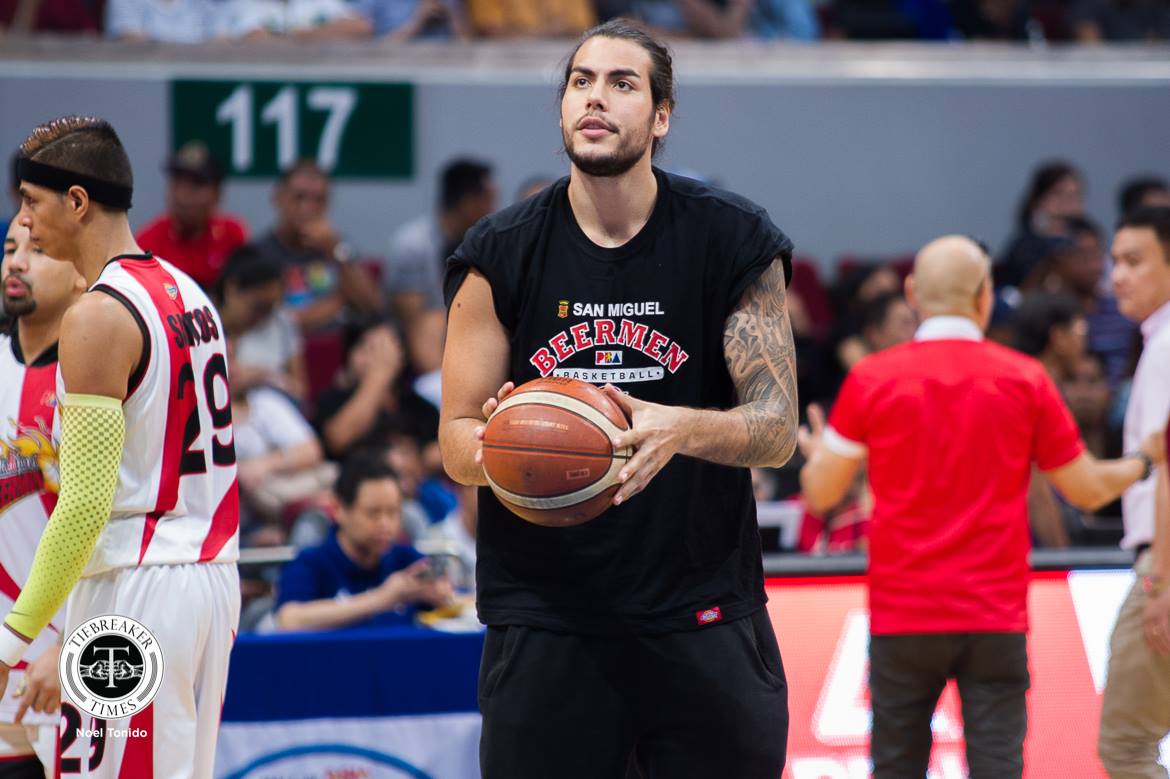 2018 pba commissioners cup – san miguel def ginebra – christian standhardinger