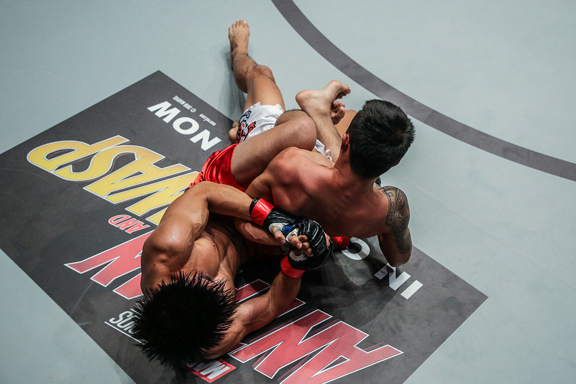  Tiebreaker Times The "Passion Lock" of Joshua Pacio is a result of mixed martial arts Baguio Jiu-jitsu of Lakay News ONE Team Team Lakay ONE: The Reign of Kings Joshua Pacio Eduard Folayang 