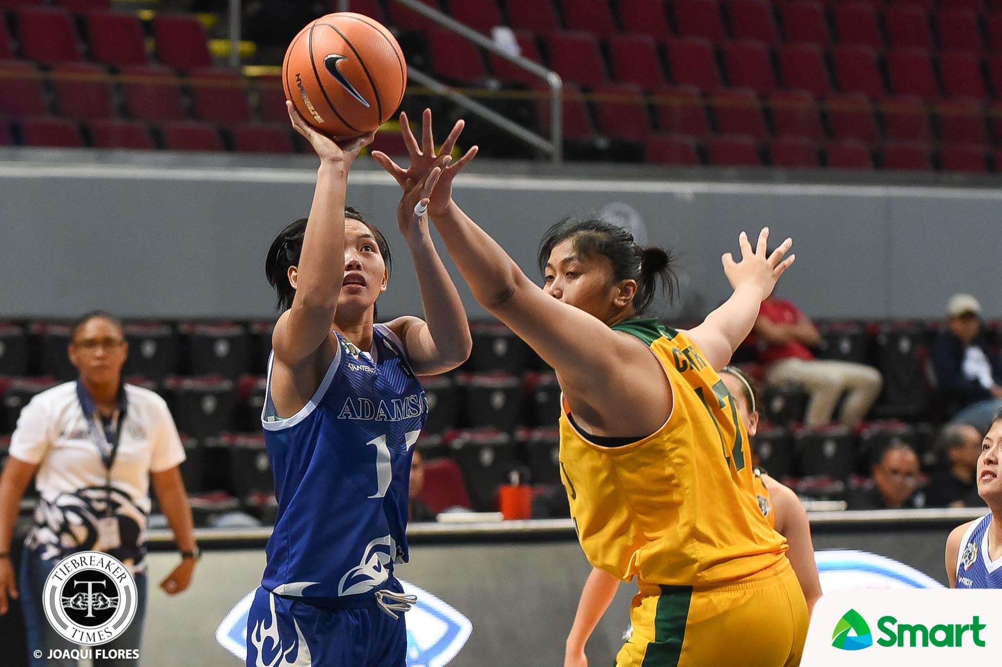 UAAP-81-Women-FEU-vs.-ADU-Prado-5673 Up against Clare Castro, Ewon Arayi tells Lady Falcons to show 'puso' like Jimmy Alapag AdU Basketball News UAAP  - philippine sports news