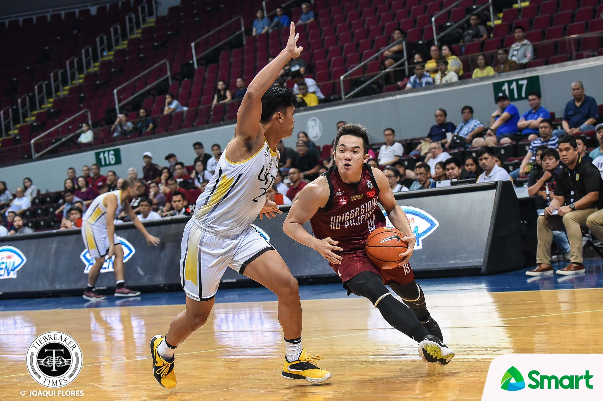 UAAP-81-UP-vs.-UST-Desiderio-9623 Bo Perasol agrees with Ricky Dandan's call-out of 'papogi' UP Basketball News UAAP UP  - philippine sports news