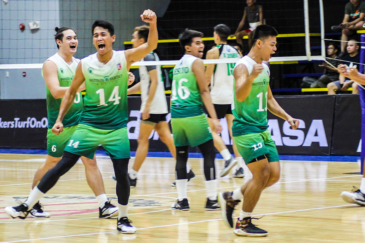 2019-spikers-turf-iem-def-animo-mark-enciso Rebisco makes quick work of Army, IEM stuns Animo CSB DLSU News Spikers' Turf Volleyball  - philippine sports news