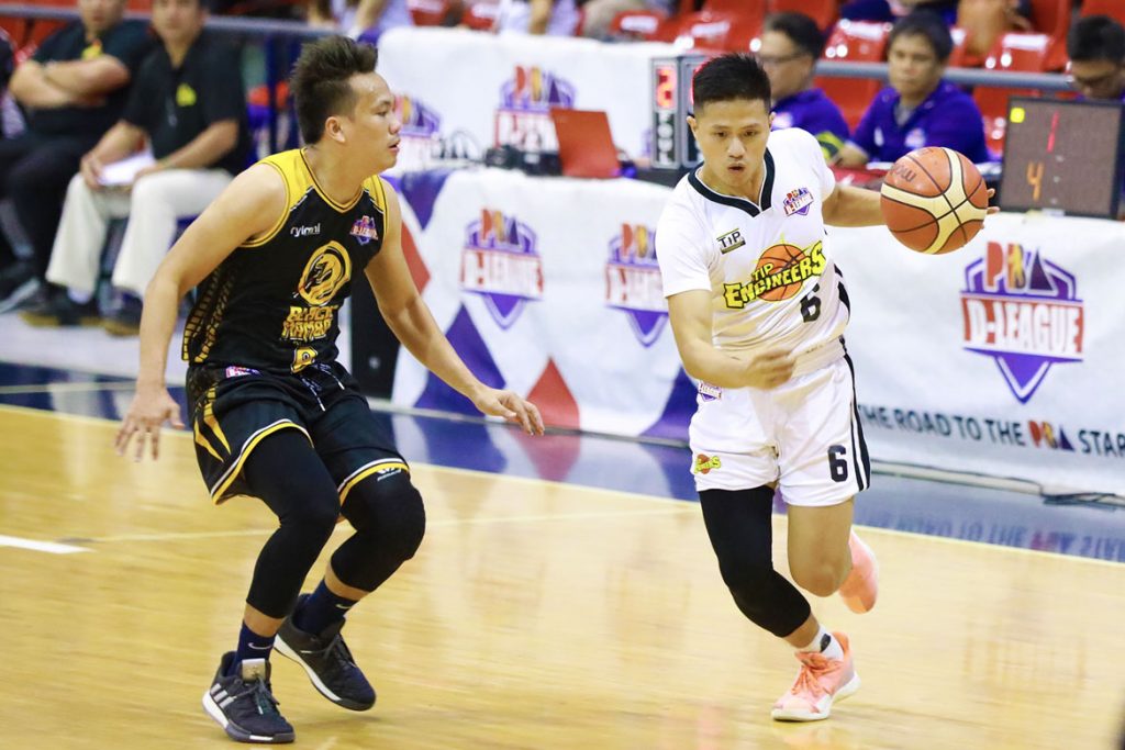 Russel Tan, Bryan Santos lift TIP to D-League playoffs | Tiebreaker Times