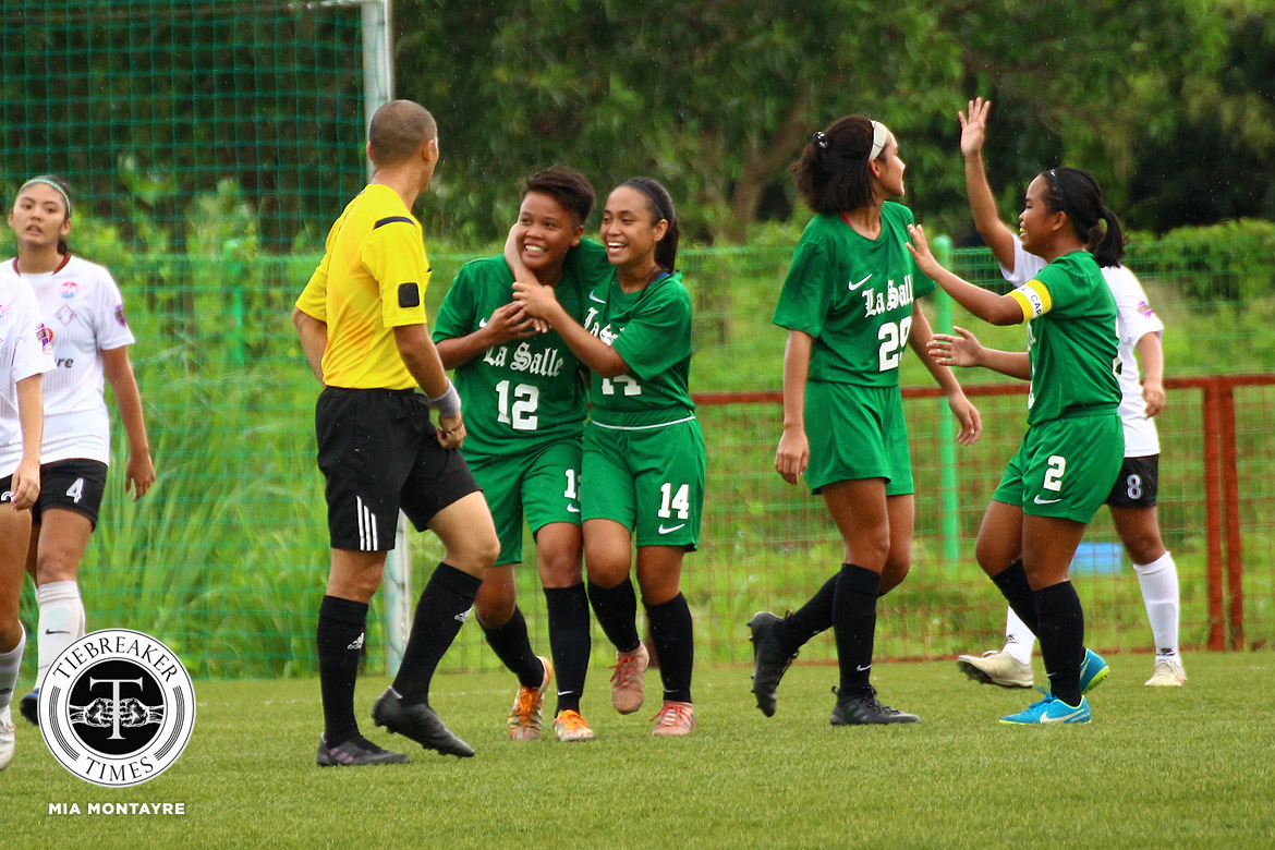 PFFWL-2019-MD1-DLSU-d-Maroons-FC-Tevez-Isulat La Salle opens PFFWL title-defense campaign in dominant fashion DLSU FEU Football News PFF Women's League UP UST  - philippine sports news
