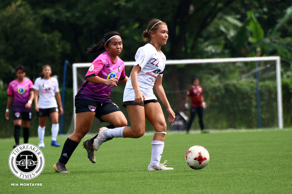 PFFWL-2019-WK-4-M5-Maroons-FC-dr-Nomads-FC-Arthur UST Lady Booters keep lead as Onrubia's goal at the death salvages FEU draw vs La Salle DLSU FEU Football News PFF Women's League UP UST  - philippine sports news