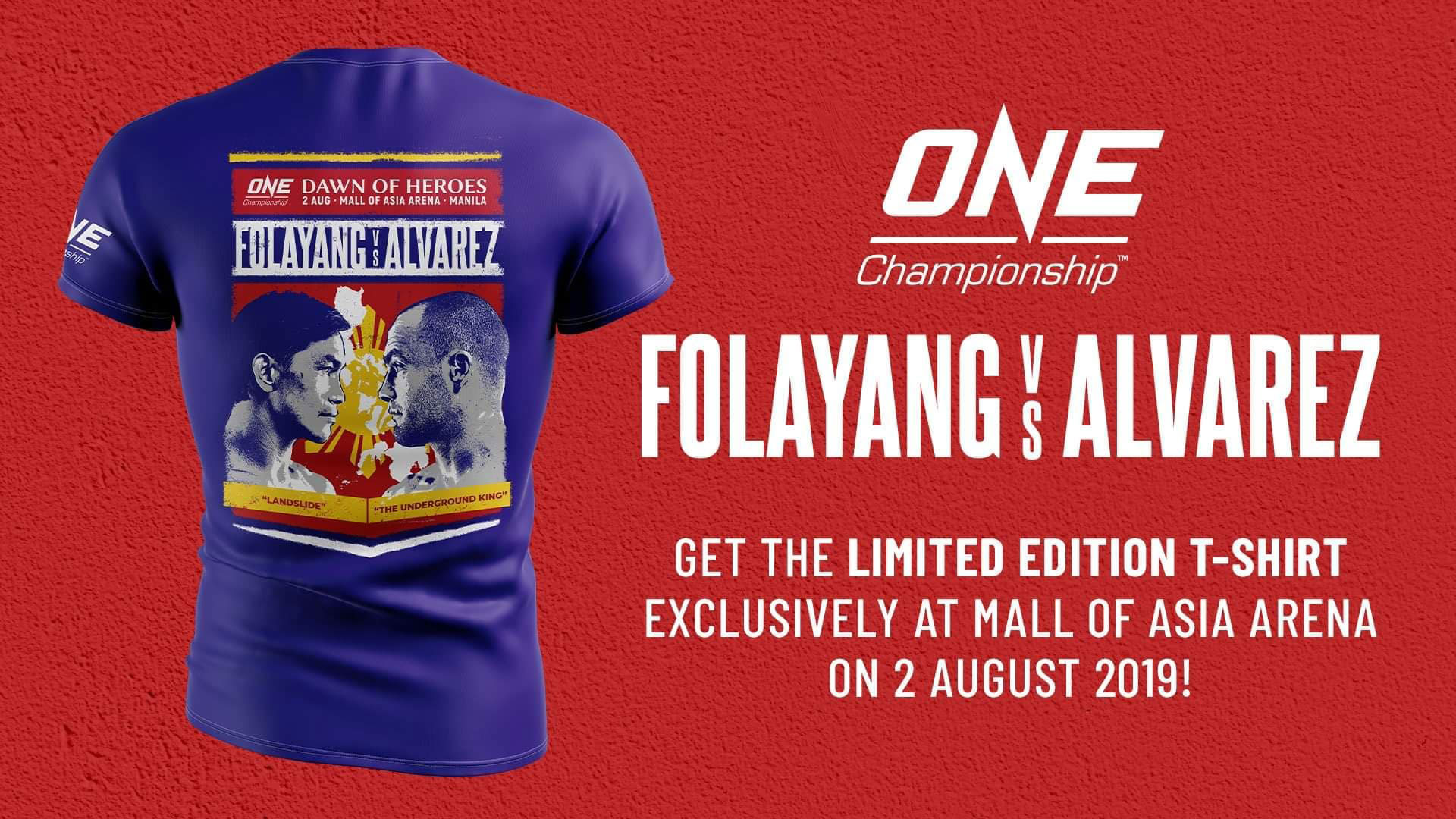 one-ad-for-eduard-folayang-vs-eddie-alvarez Eddie Alvarez says experience over Folayang will lead him to victory Mixed Martial Arts News ONE Championship  - philippine sports news