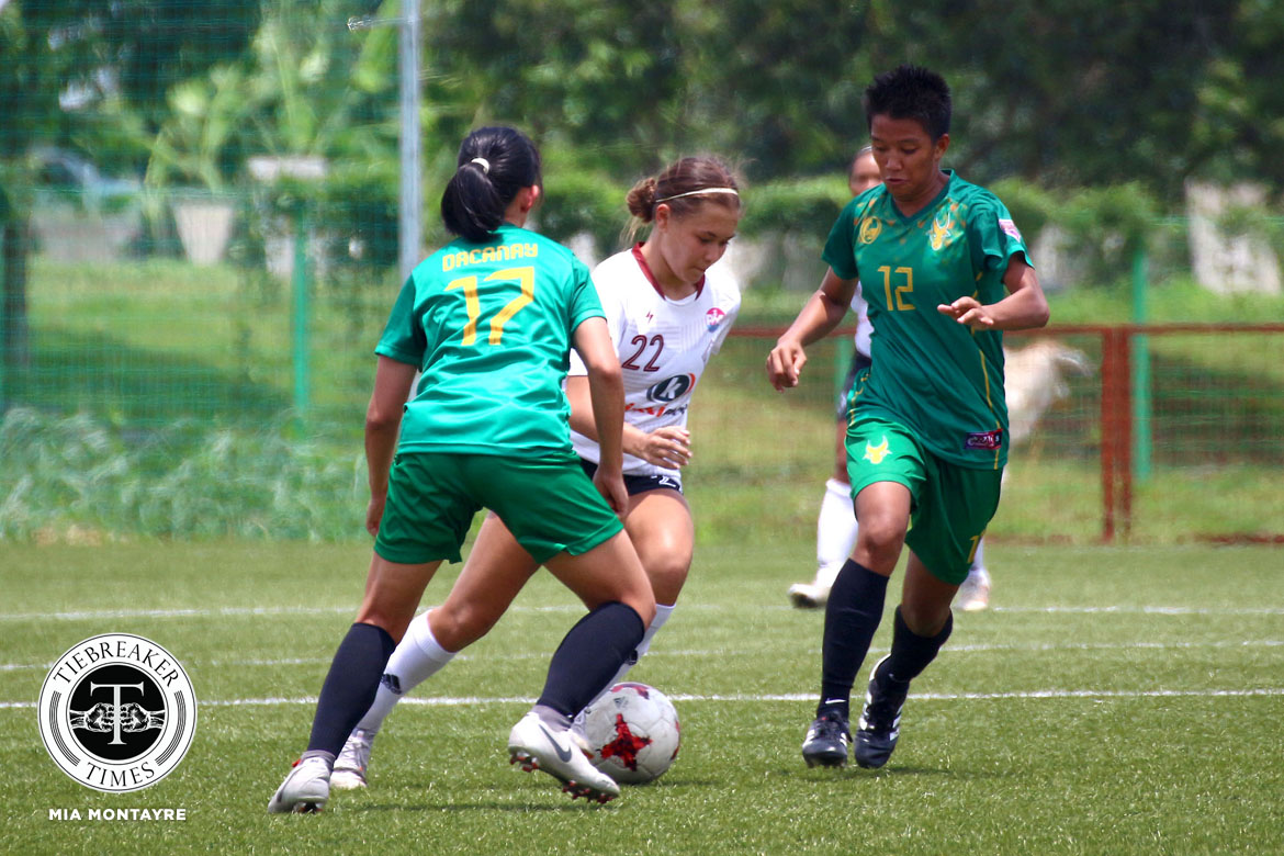 PFFWL-2019-Wk-7-M4-FEU-draw-Maroons-FC-Arthur-Lado UST, La Salle remain locked in two-team race for PFFWL supremacy DLSU FEU Football News PFF Women's League UP UST  - philippine sports news