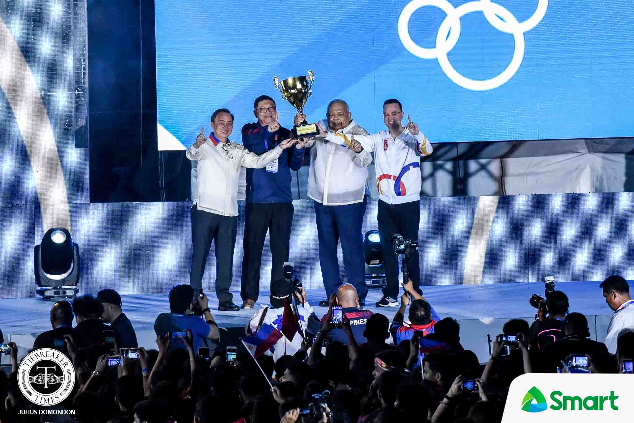 2019-sea-games-closing-overall-trophy I Love the 2010s: Best Teams of the Decade Basketball Football Gilas Pilipinas Mixed Martial Arts News ONE Championship PBA Philippine Azkals Softball Volleyball  - philippine sports news