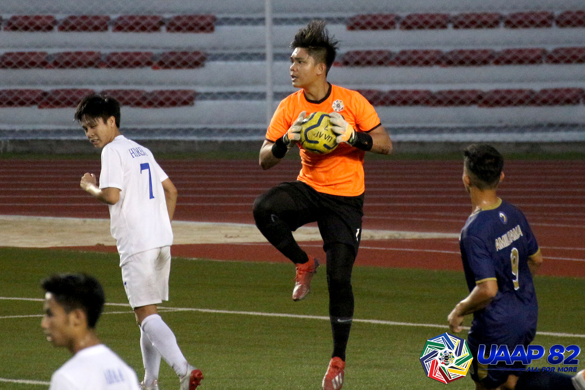 UAAP-82-Juniors-Football-NU-v-ADMU-Cezar Adonis brace paces FEU rout of UST to open UAAP 10-peat bid ADMU FEU Football News NU UAAP UST  - philippine sports news