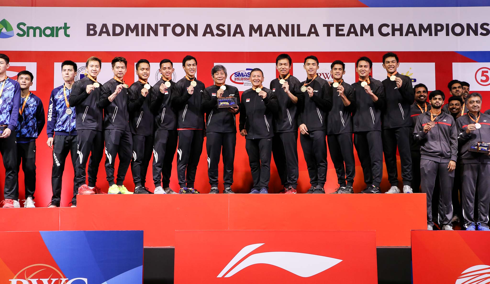 Indonesia takes Asian Badminton Team Championships threepeat