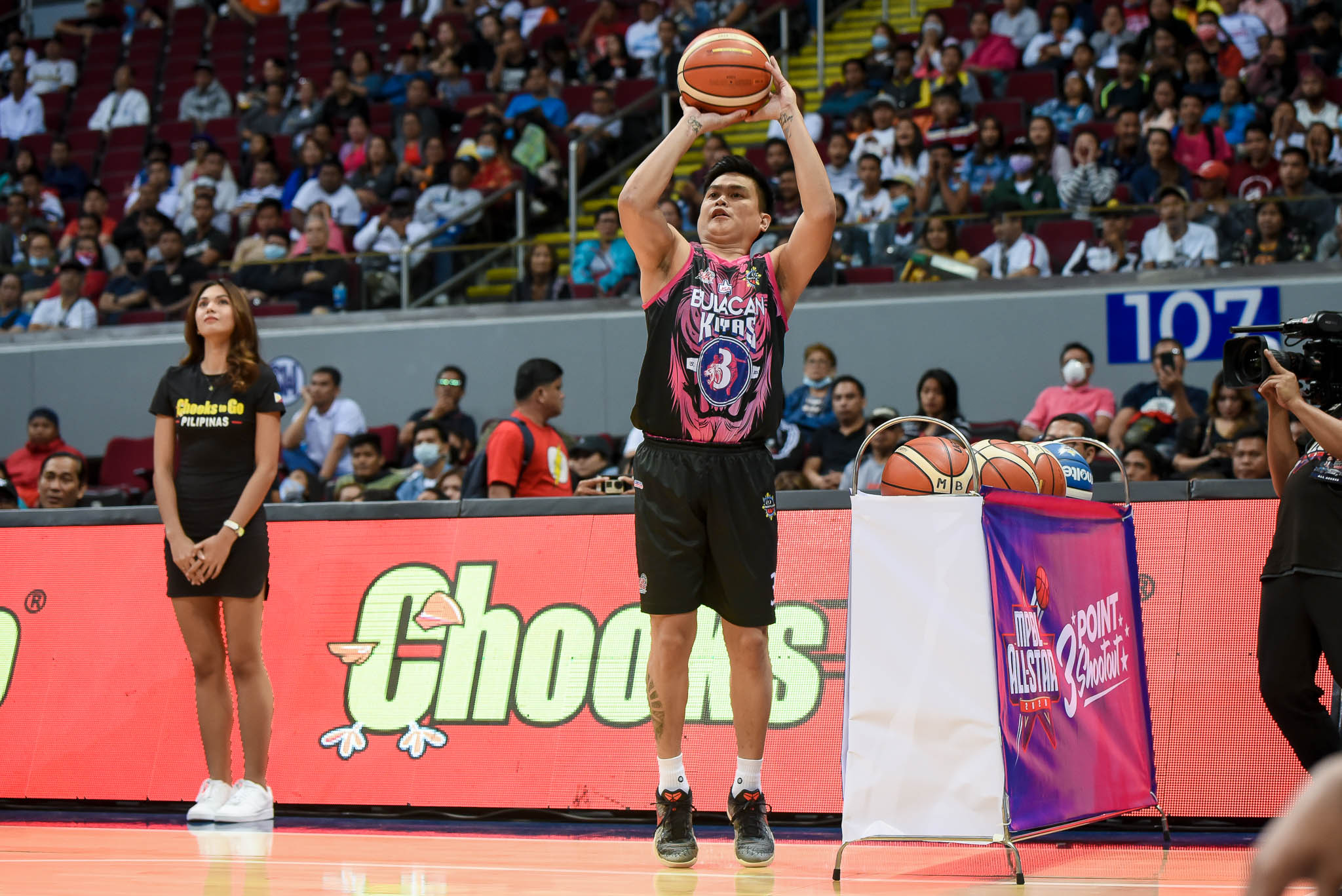 MPBL-2019-3pt-shootout-Alvarez Already a Kobe Bryant tribute, MPBL All-Star Game weirdly ends with 248 total Basketball MPBL News  - philippine sports news