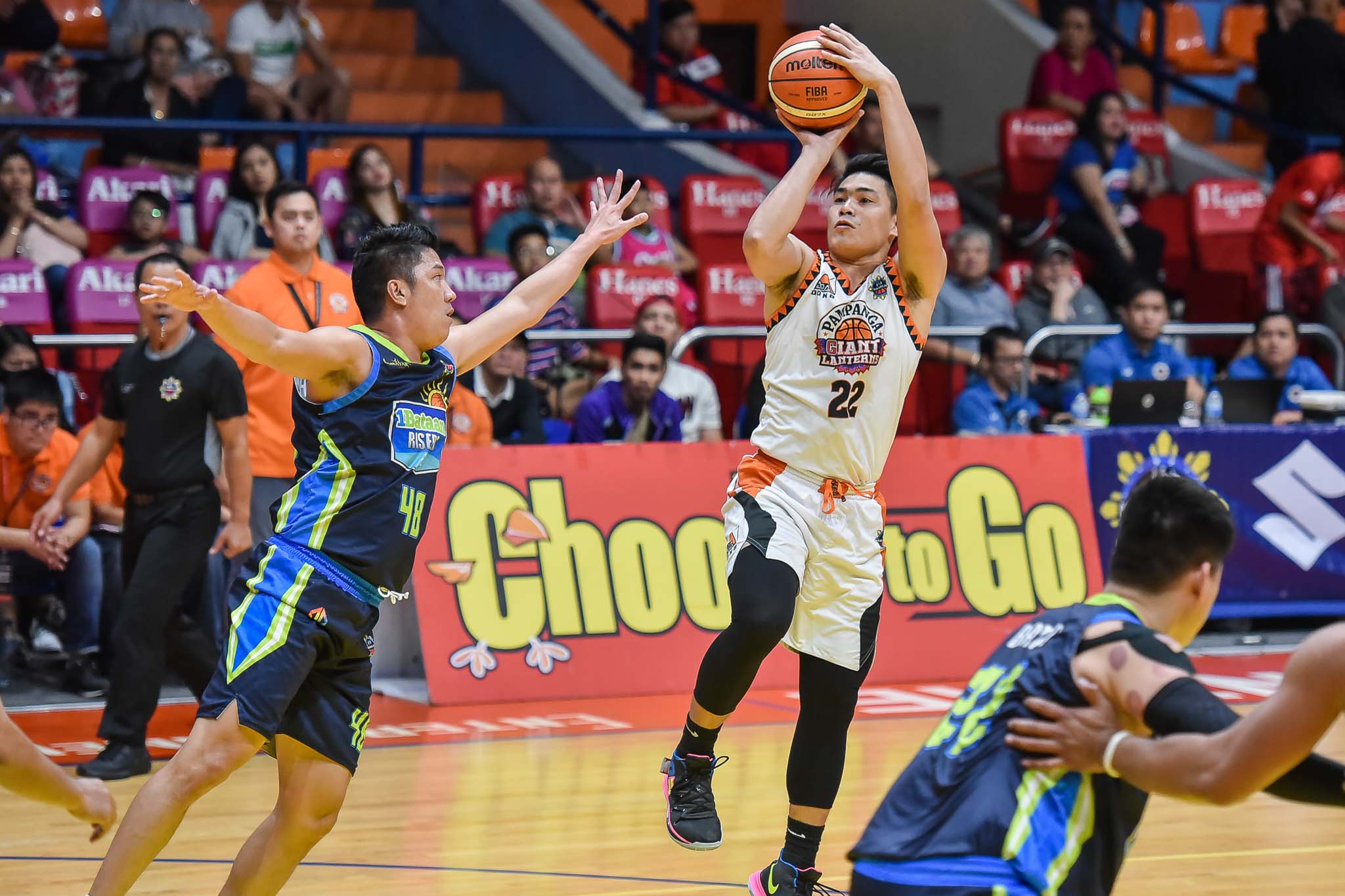 Pampanga Giant Lanterns weather 1Bataan rally, gain 10 lead in MPBL