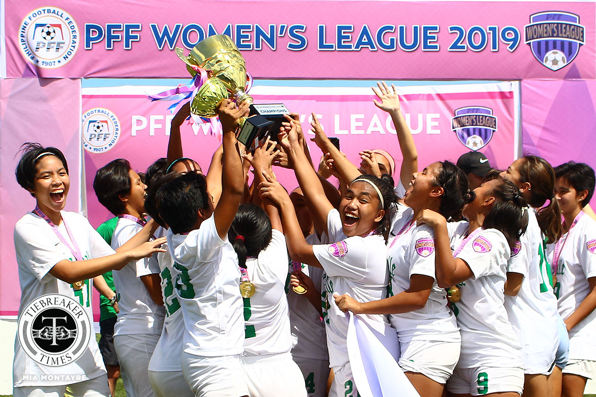 PFFWL-2019-Champions-DLSU-2 La Salle takes PFFWL three-peat DLSU FEU Football News PFF Women's League UST  - philippine sports news