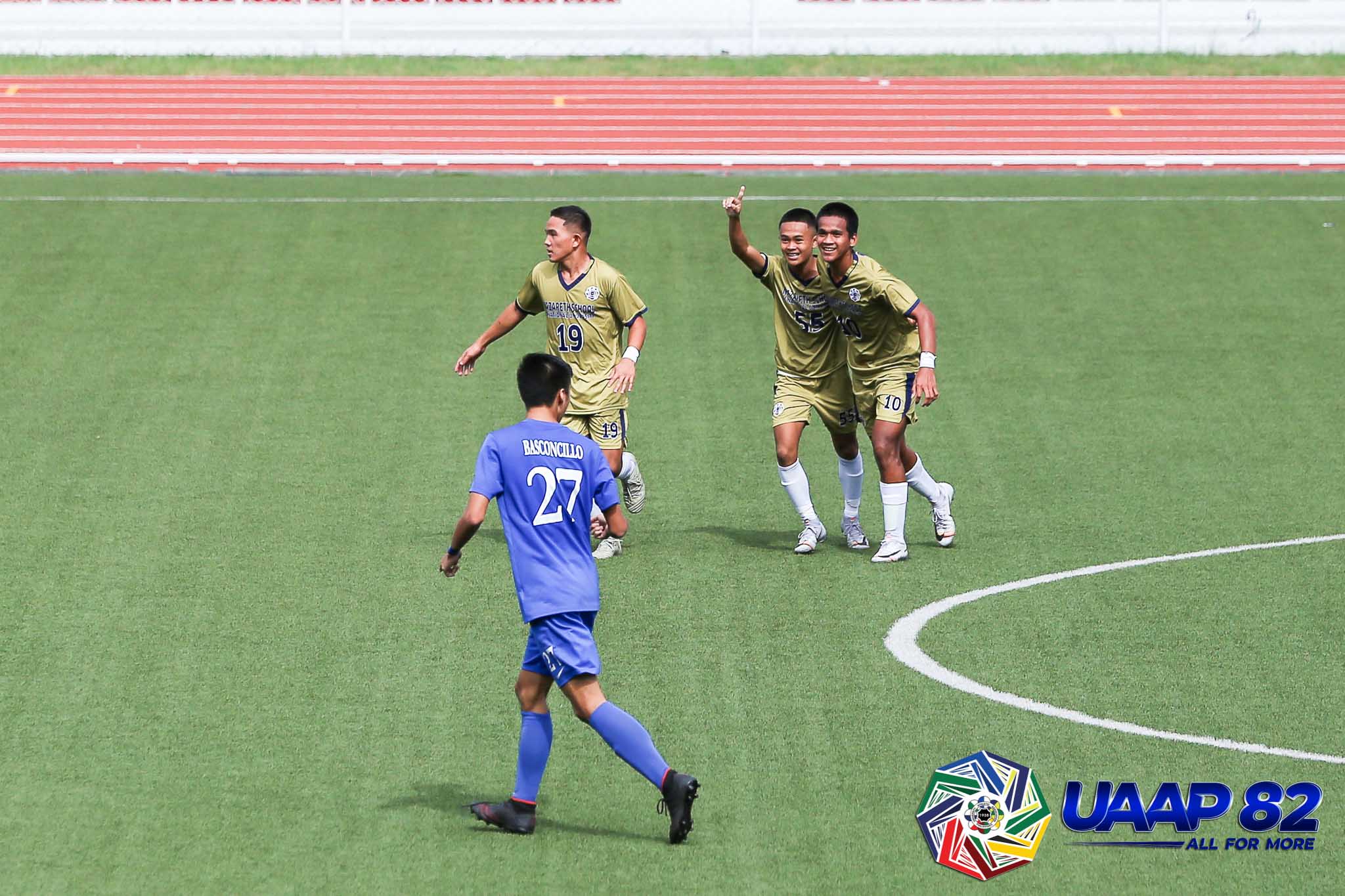 UAAP-S82-HSBFB-NU-vs-ADMU-2-NU-SALGADO-GOAL Jacob Garciano penalty saves FEU-D draw with UST in UAAP 82 Boys' Football ADMU FEU Football News NU UAAP UST  - philippine sports news