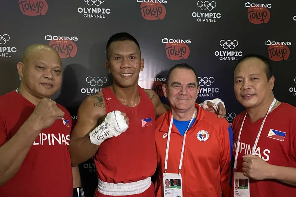 2020-boxing-oqt-eumir-marcial-def-Kirra-Ruston 2020 was the year of the Overseas Filipino Athlete 2020 Tokyo Olympics Bandwagon Wire Basketball Football Golf Volleyball  - philippine sports news