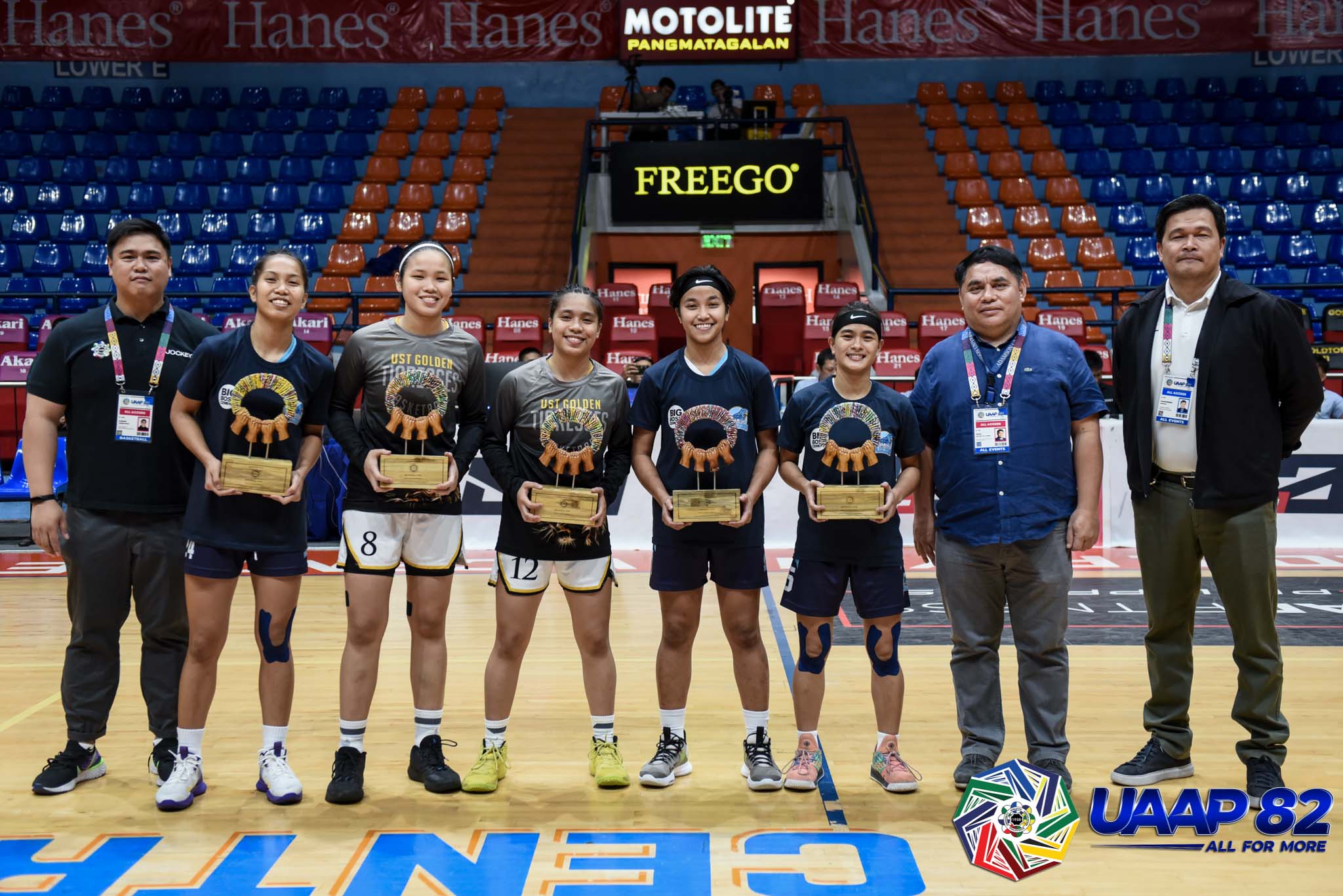 UAAP82-GIRLS-BB-M5-6TH-PHOTO-MYTHICAL-TEAM Ewon Arayi grateful to UAAP for starting Girls' Basketball tourney AdU Basketball News UAAP  - philippine sports news
