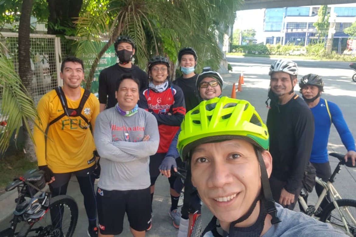PBA-Season-45-FEU-Cycling FEU Tamaraws reunite through cycling Cycling FEU News  - philippine sports news
