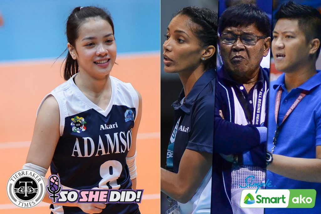 What Jema Galanza learned from her three Adamson coaches