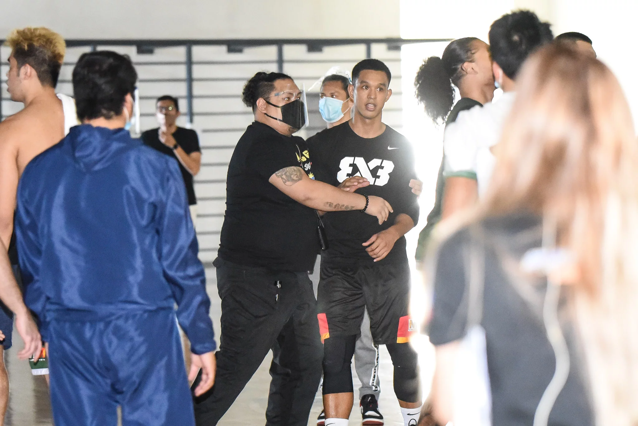 Chooks-to-Go-Pilipinas-3X3-Scuffle-2 In-game trash talk led to Nueva Ecija-Butuan backstage scuffle 3x3 Basketball Chooks-to-Go Pilipinas 3x3 News - philippine sports news