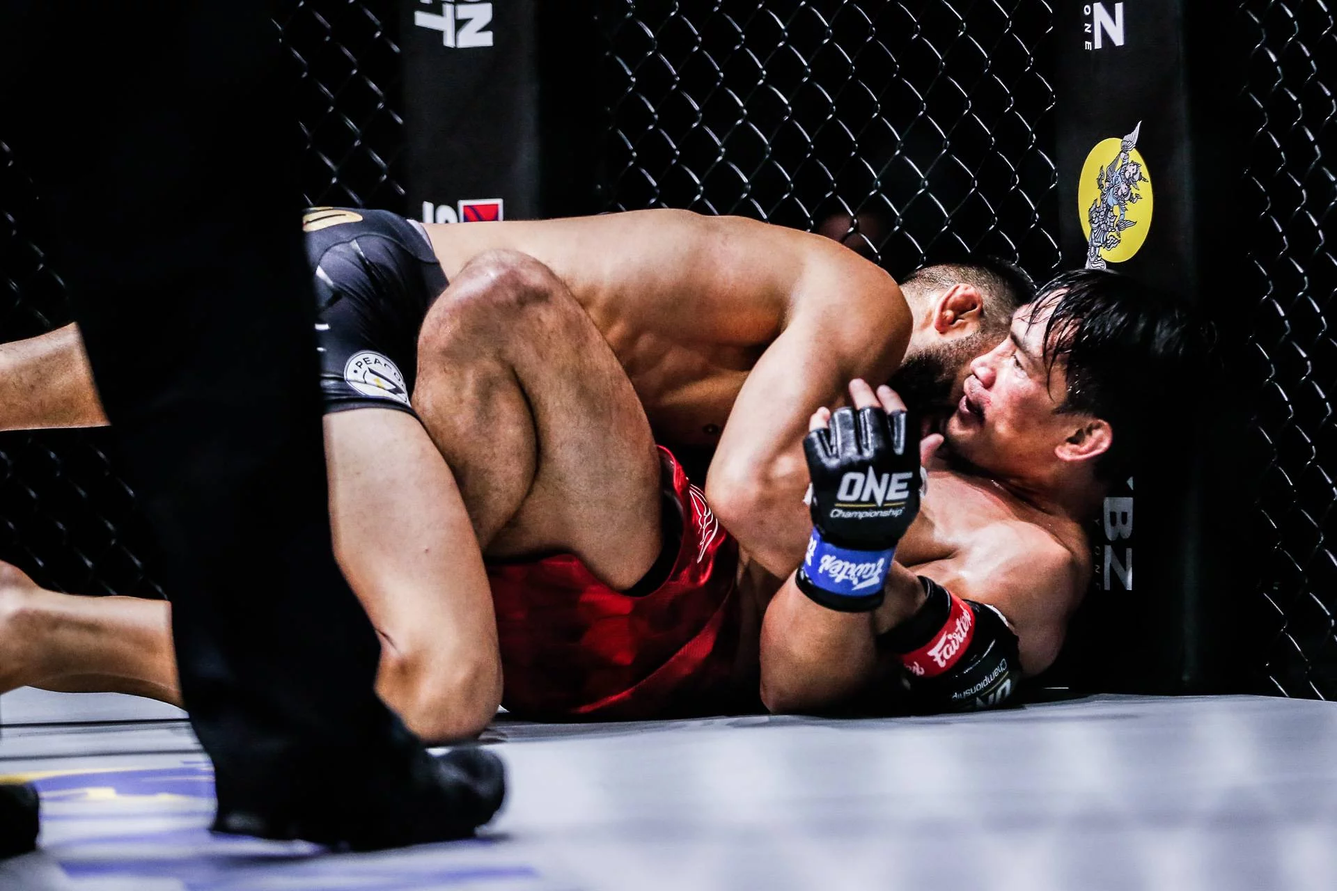 ONE-Inside-The-matrix-Caruso-takes-down-Folayang After gallant stand vs Caruso, retirement still far from Folayang's mind Mixed Martial Arts News ONE Championship - philippine sports news