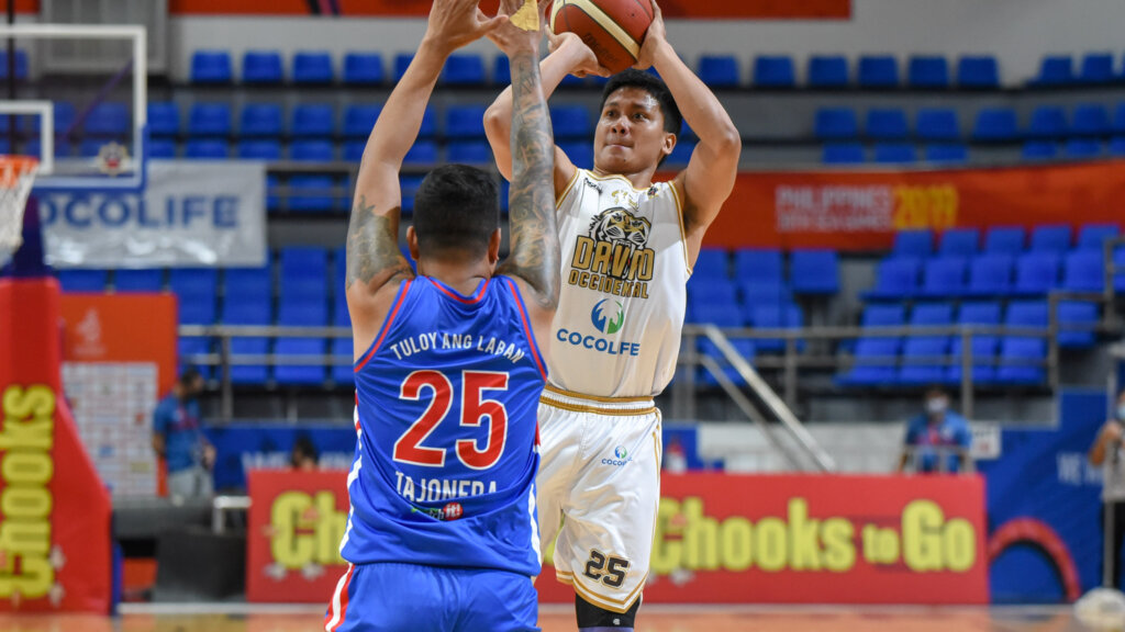 Davao Occidental survives San Juan to move on verge of MPBL title