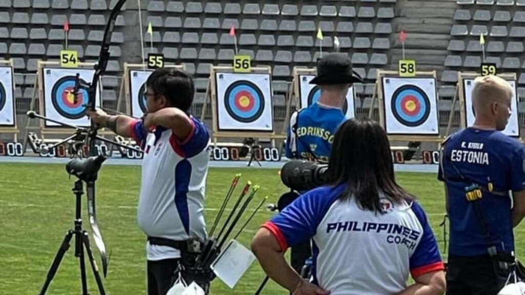 Young archers Silos, Feliciano advance to Archery OQT Round 2