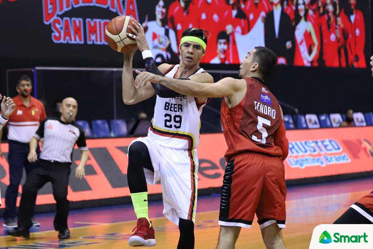 Ginebra survives all-Filipino TNT to clinch playoff berth