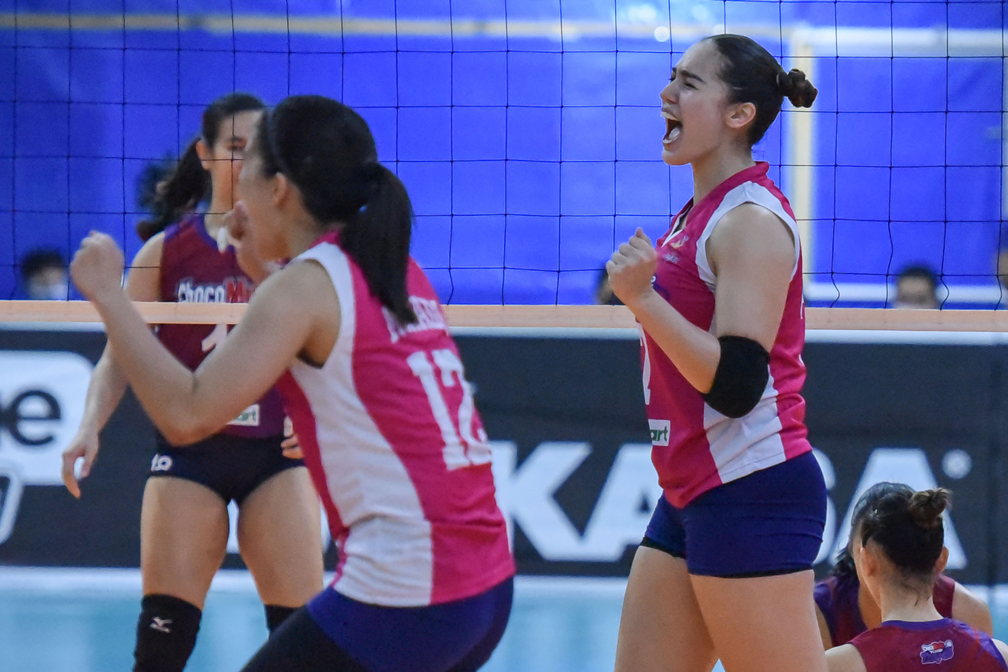 2021-PVL-Open-Creamline-vs.-Choco-Mucho-Michele-Gumabao-7868 Lorie Bernardo set to go pro, signs with Creamline News PVL UAAP UP Volleyball  - philippine sports news