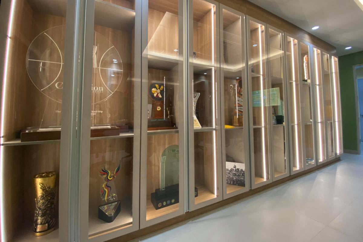 FEU-Sports-Hall-of-Fame-Room-UAAP-trophies FEU opens doors of physical Sports Hall of Fame room FEU News UAAP  - philippine sports news