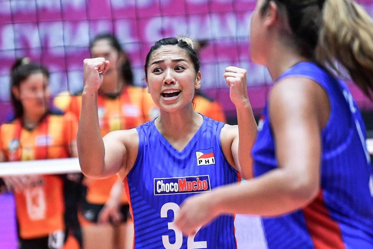 2021-AVC-Choco-Mucho-Iris-Tolenada Iris Tolenada hopes to continue 'magical' run with F2 News Volleyball  - philippine sports news