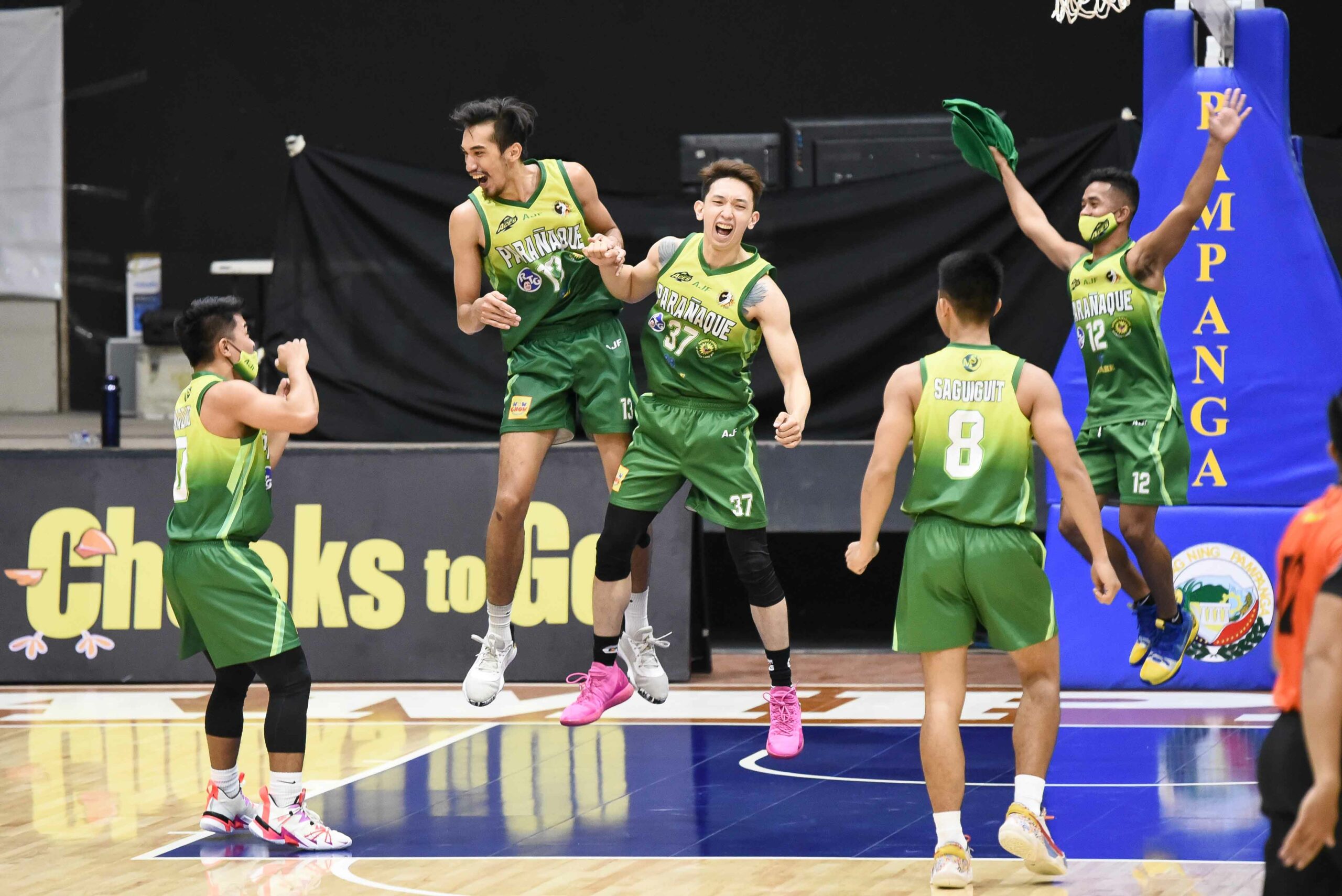 2021-Chooks-to-Go-NBL-Quezon-vs-Paranaque-Aces-celebration-scaled Vince Alves the hero as Parañaque sinks Quezon, keeps NBL playoff dreams alive Basketball NBL News  - philippine sports news